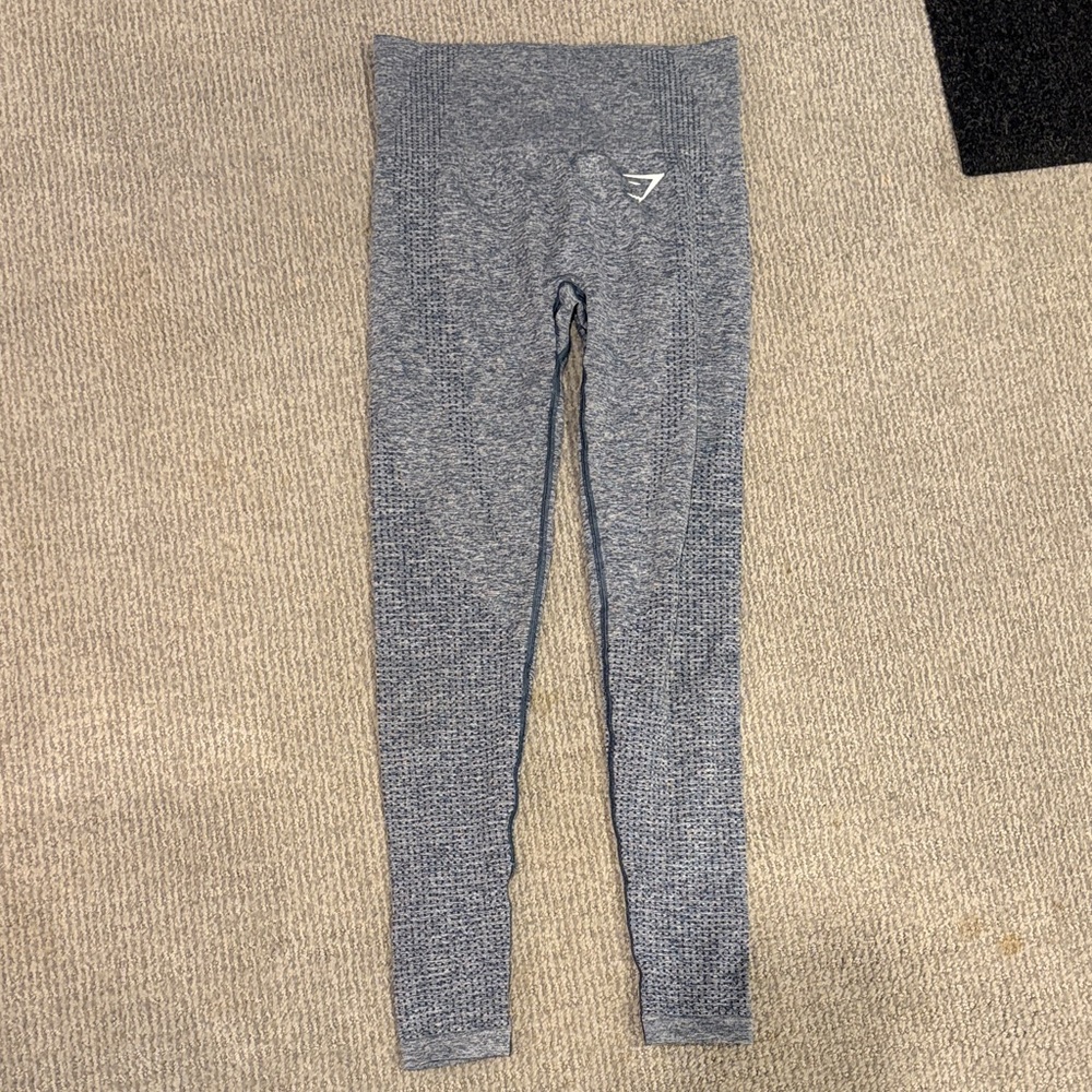 Gymshark Vital Seamless Leggings - Teal Marl